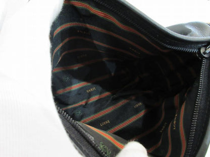 Loewe Clutch Pouch Leather Anagram Black — view 8
