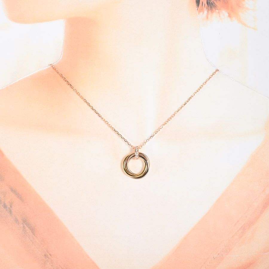 Cartier Necklace Trinity Beige — view 6