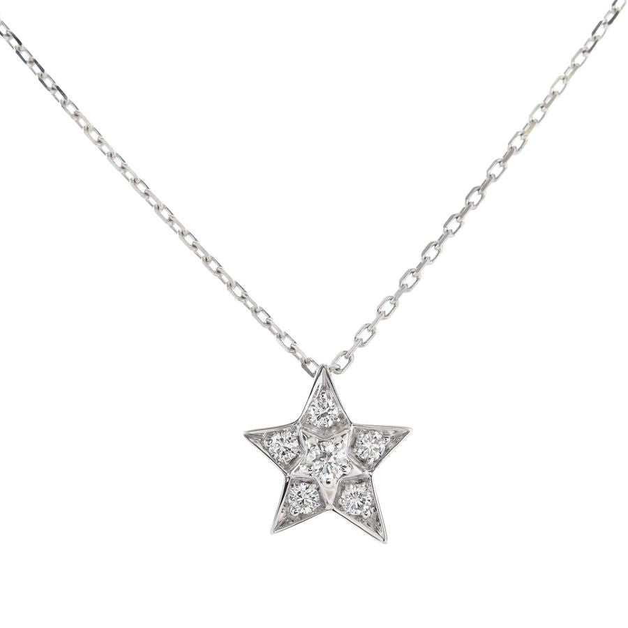 Chanel Necklace Comet White Gold