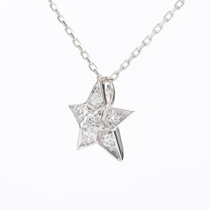 Chanel Necklace Comet White Gold — view 2