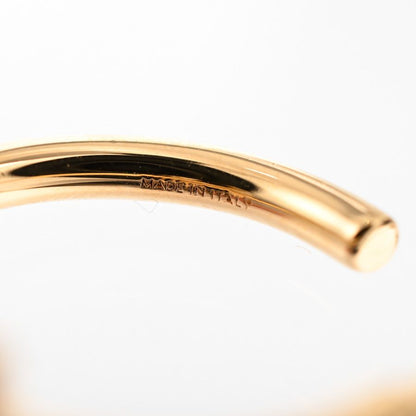 Celine Earrings Triomphe Asymmetric Hoop — view 5