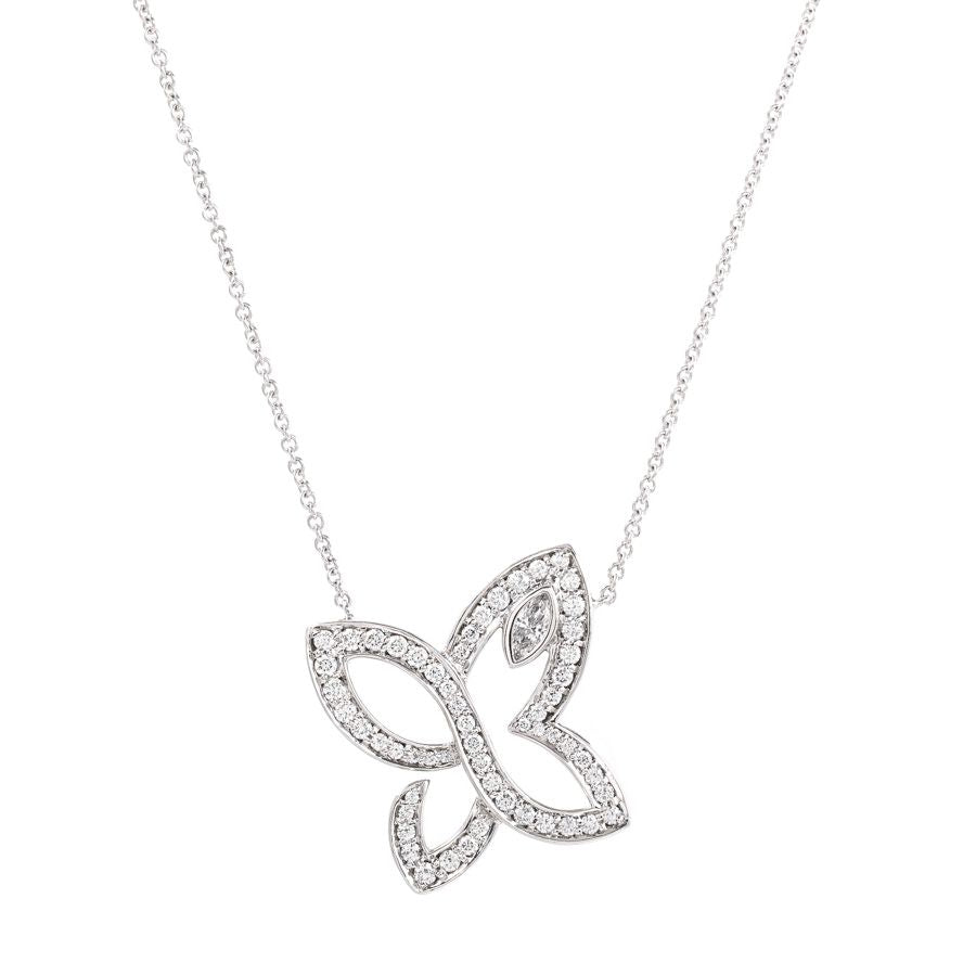 Harry Winston Necklace Infi Knit Lily Crater Star Pedpmqrfilc