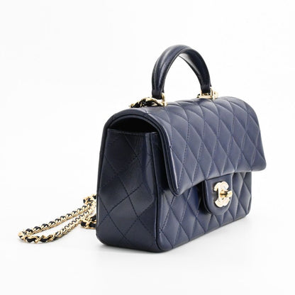 Chanel Shoulder Bag Top Handle Mini Flap — view 2