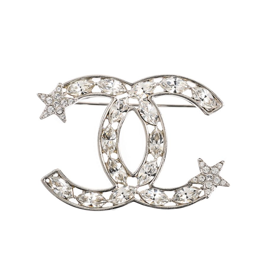 Chanel Brooch Silver