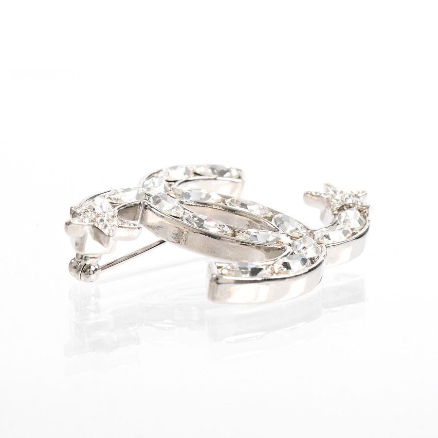 Chanel Brooch Silver — view 2