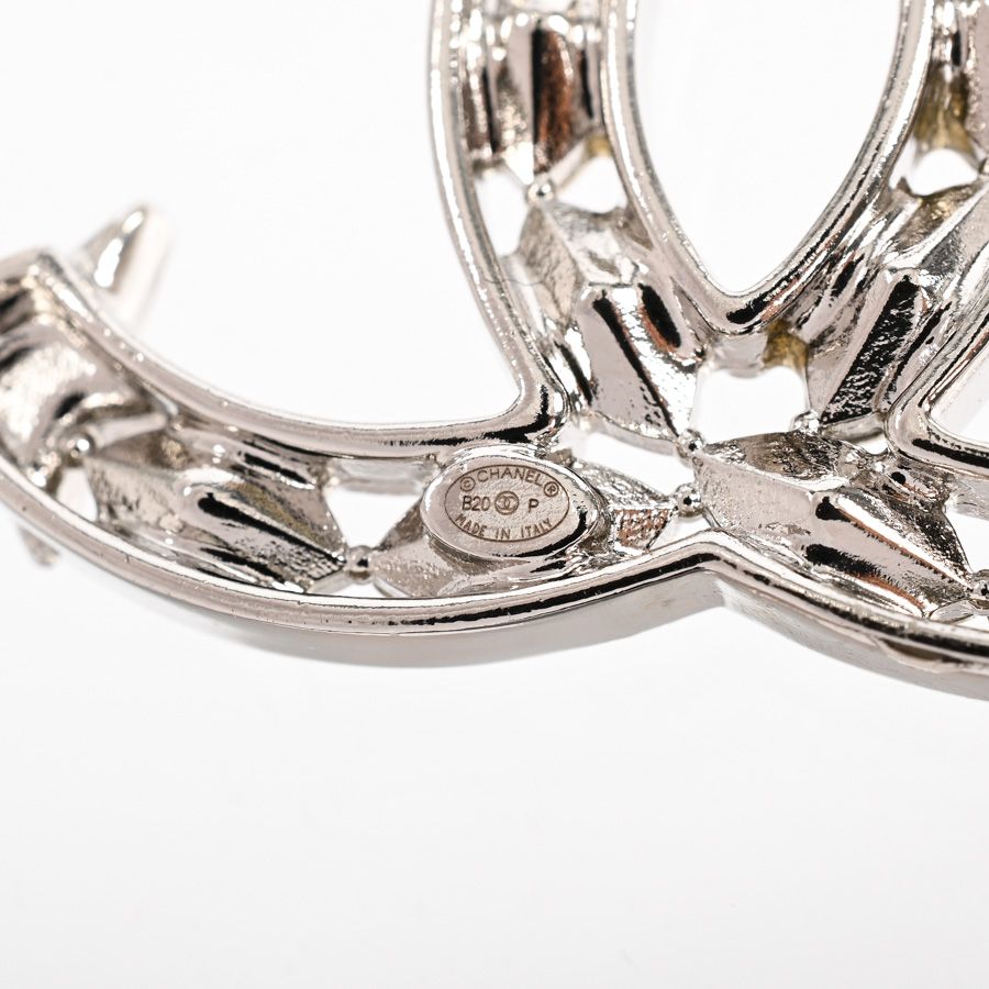 Chanel Brooch Silver — view 5