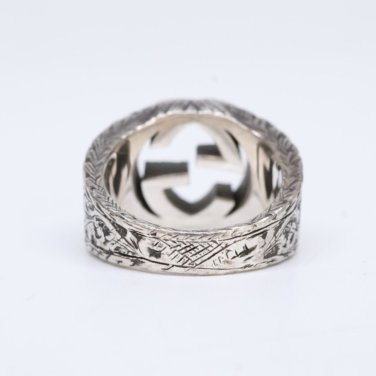 Gucci Interlocking GG Arabesque 12 No 12 Ring — view 4