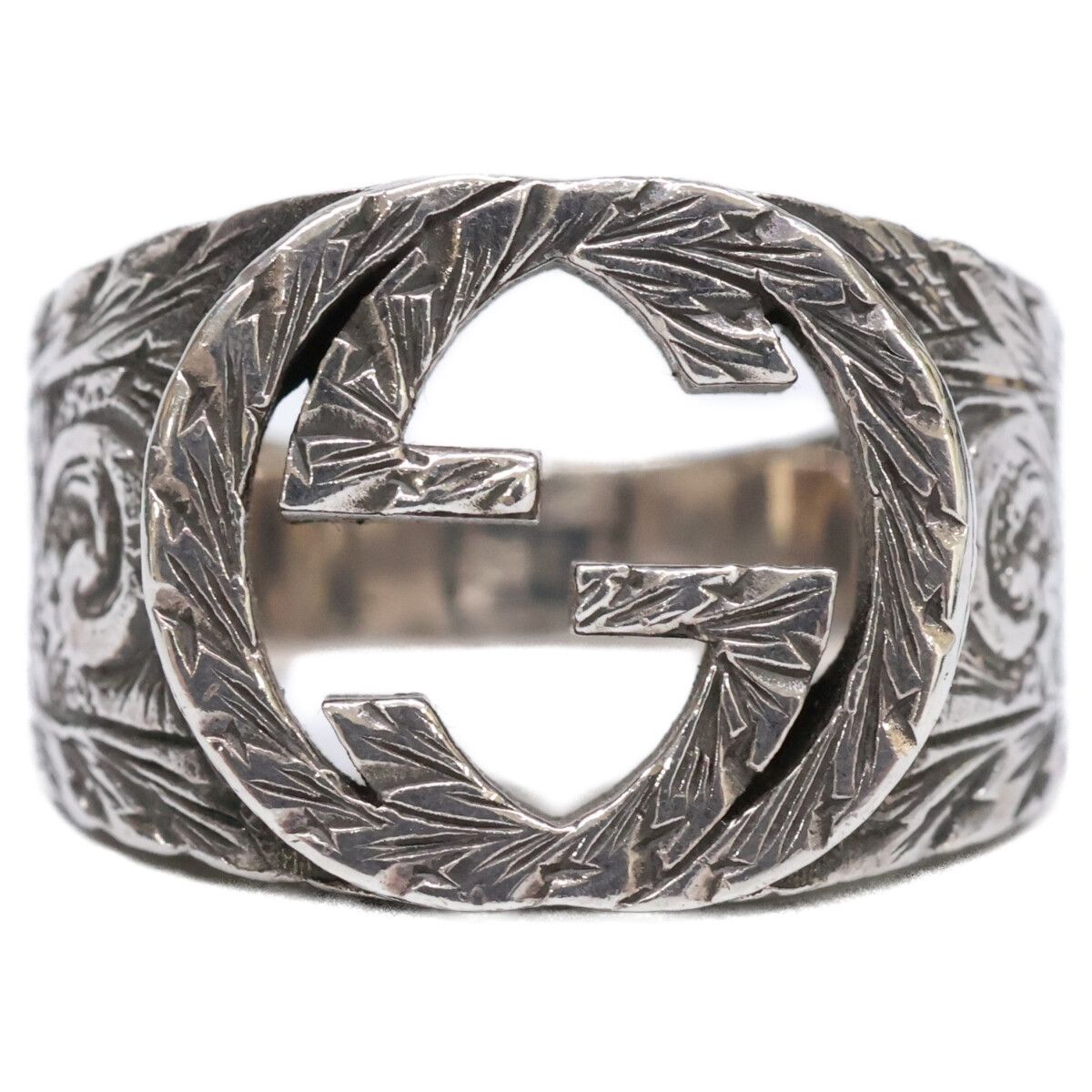 Gucci Interlocking GG Arabesque 12 No 12 Ring