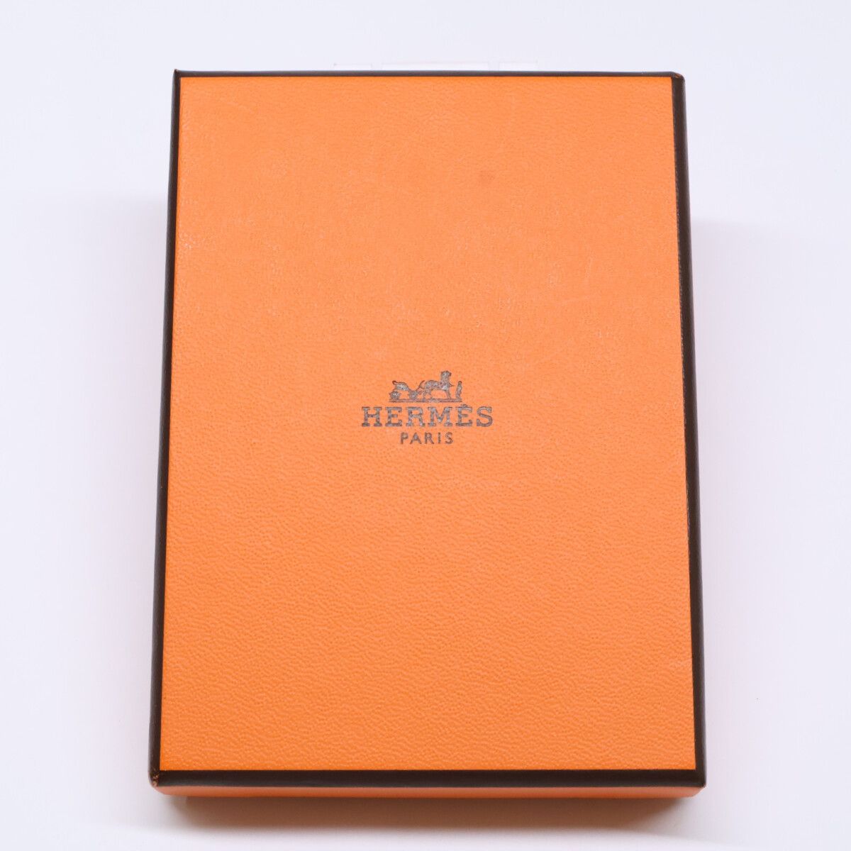 Hermes Petit Ash Taurillon Clemence Epsom Heart Motif Bag Charm — view 6