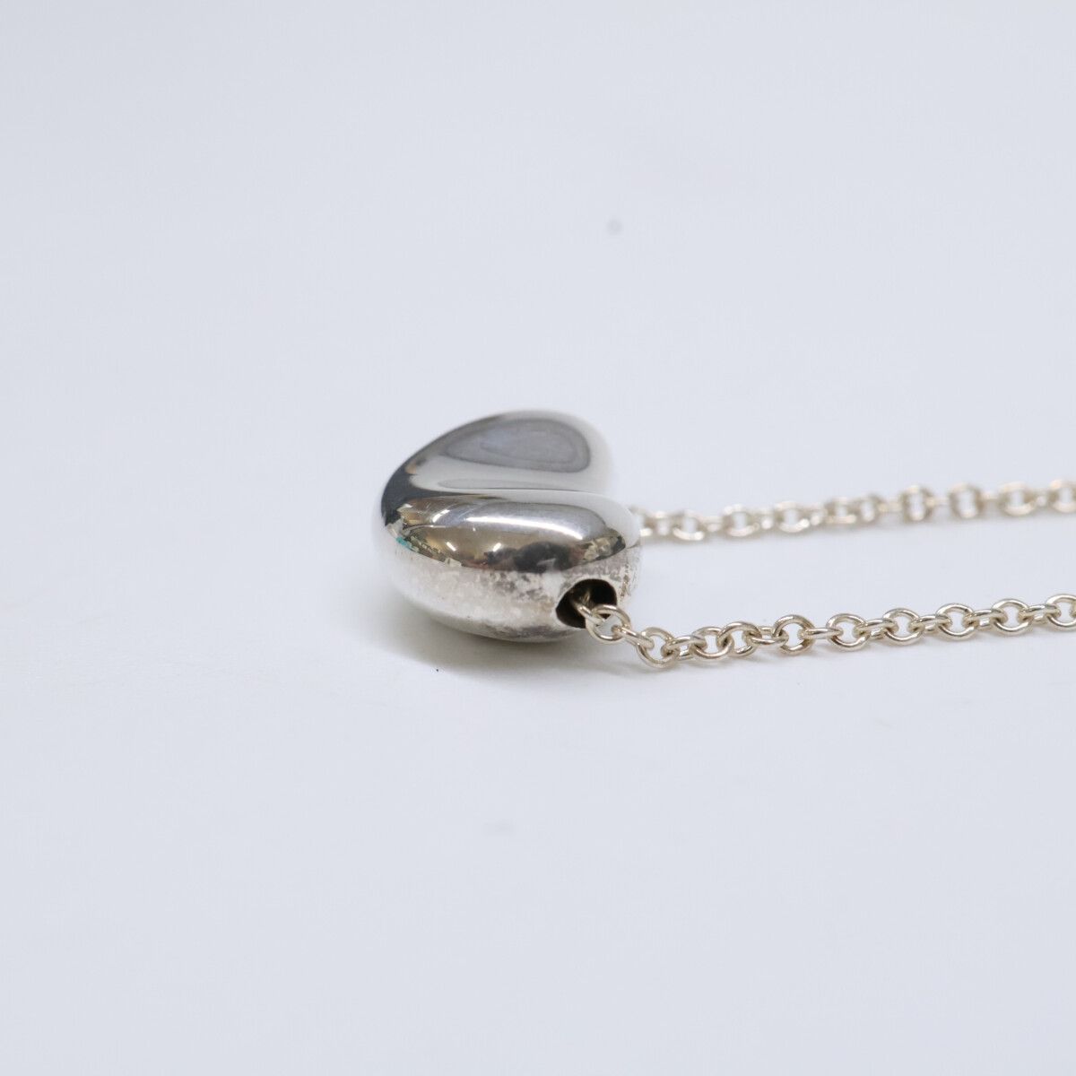 Tiffany & Co 925 Elsa Peretti Bean Necklace — view 4