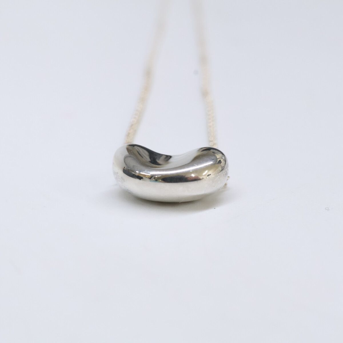 Tiffany & Co 925 Elsa Peretti Bean Necklace — view 5