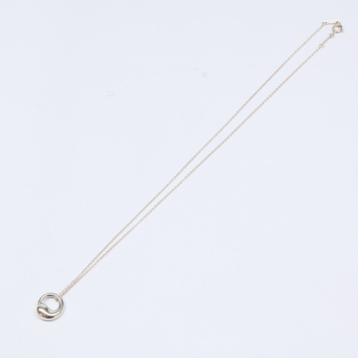 Tiffany & Co 925 Elsa Peretti Eternal Circle Necklace — view 2