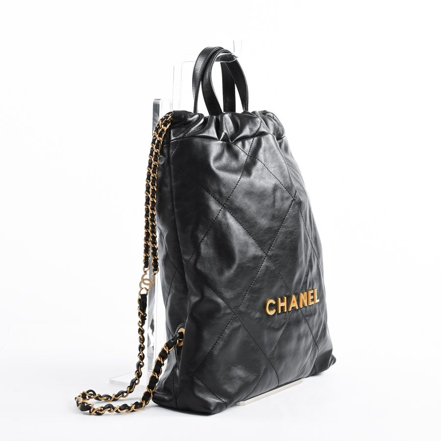 Chanel Backpack 22 Black — view 2