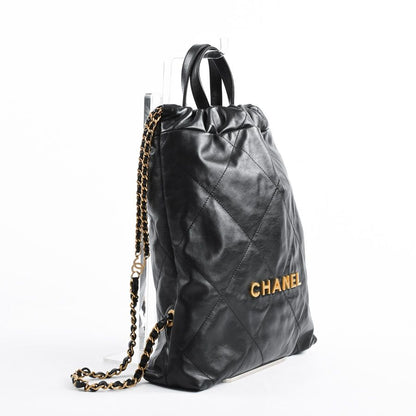 Chanel Backpack 22 Black — view 2