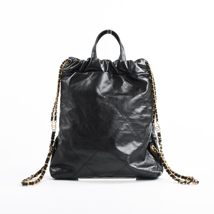 Chanel Backpack 22 Black — view 3