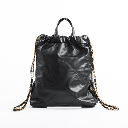 Chanel Backpack 22 Black — view 3