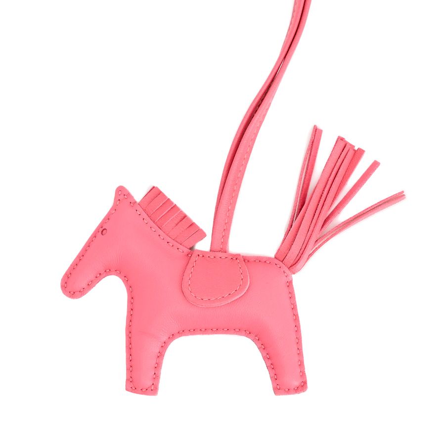 Hermes Pink Rodeo PM Charm