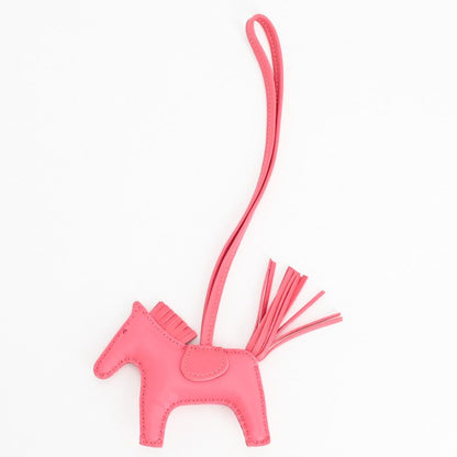 Hermes Pink Rodeo PM Charm — view 2