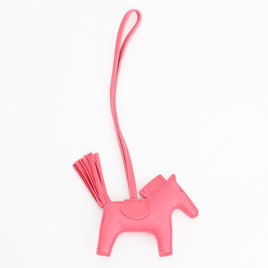 Hermes Pink Rodeo PM Charm — view 4