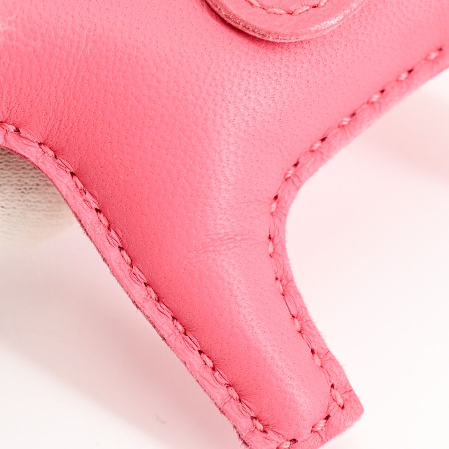Hermes Pink Rodeo PM Charm — view 6
