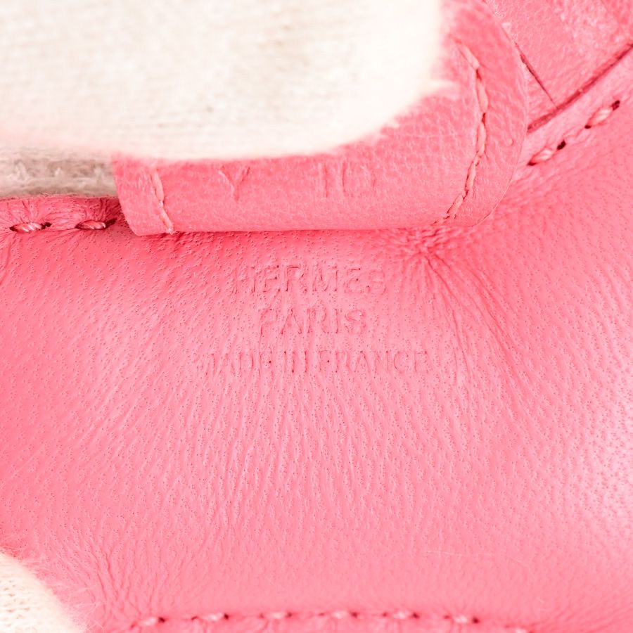 Hermes Pink Rodeo PM Charm — view 5