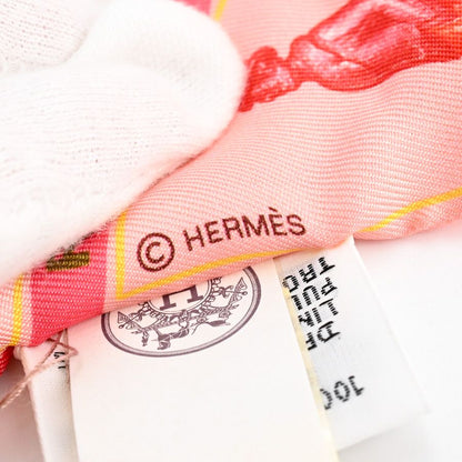 Hermes Scarf Twilly Scarves Pink — view 4