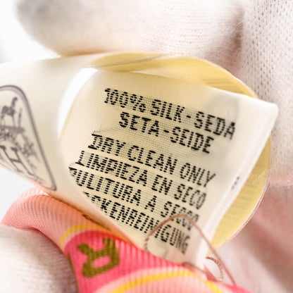 Hermes Scarf Twilly Scarves Pink — view 6