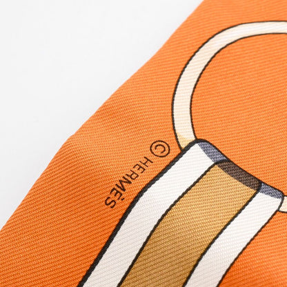 Hermes Scarf Twilly Scarves Cream — view 6