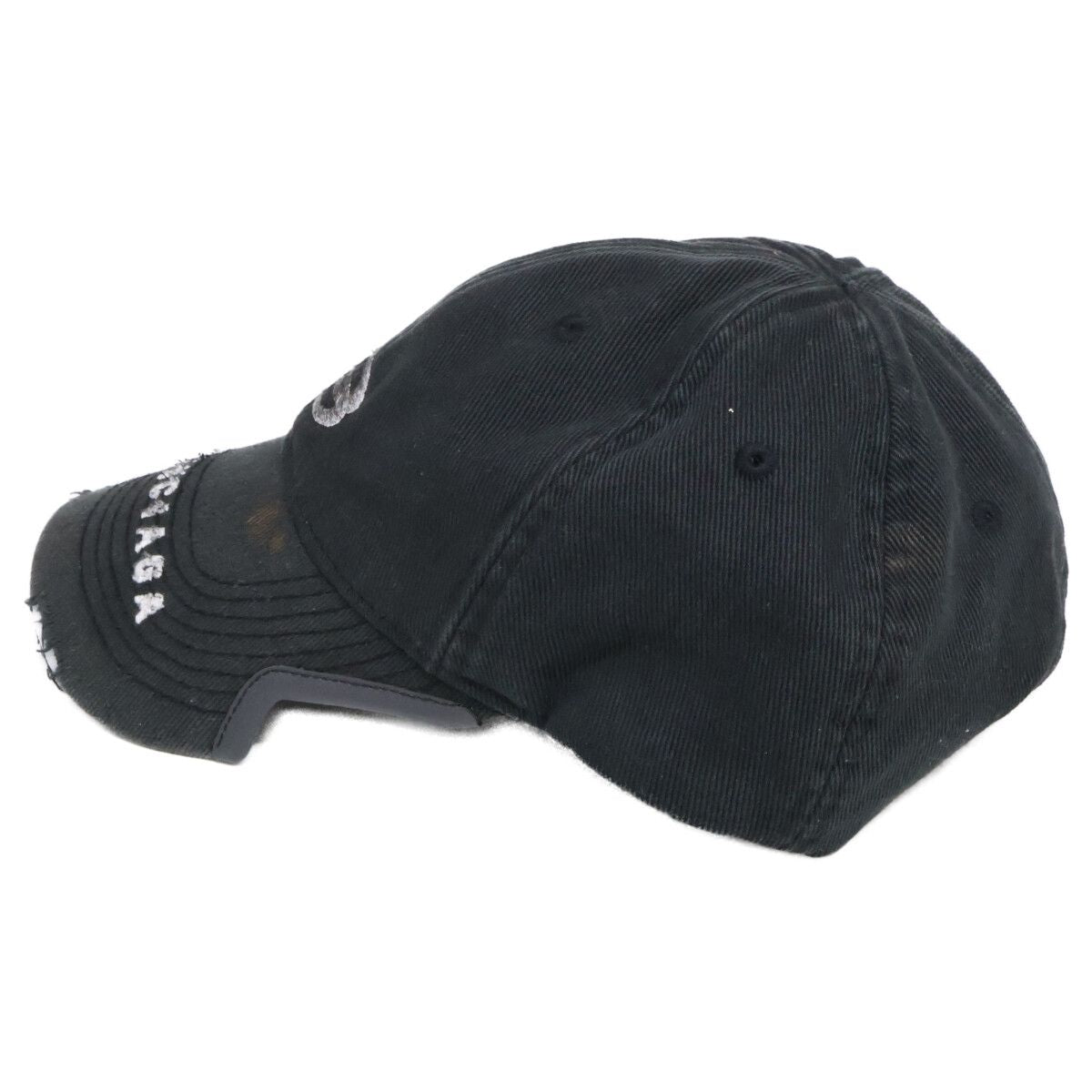 Balenciaga Vintage Wash Logo Cap 55 cm Hat — view 3