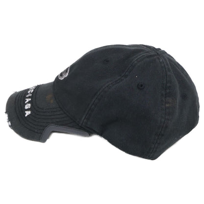 Balenciaga Vintage Wash Logo Cap 55 cm Hat — view 3