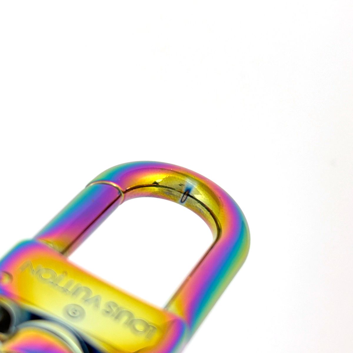 Louis Vuitton Porte Cles Rainbow Bag Charm Pink Multicolor — view 3