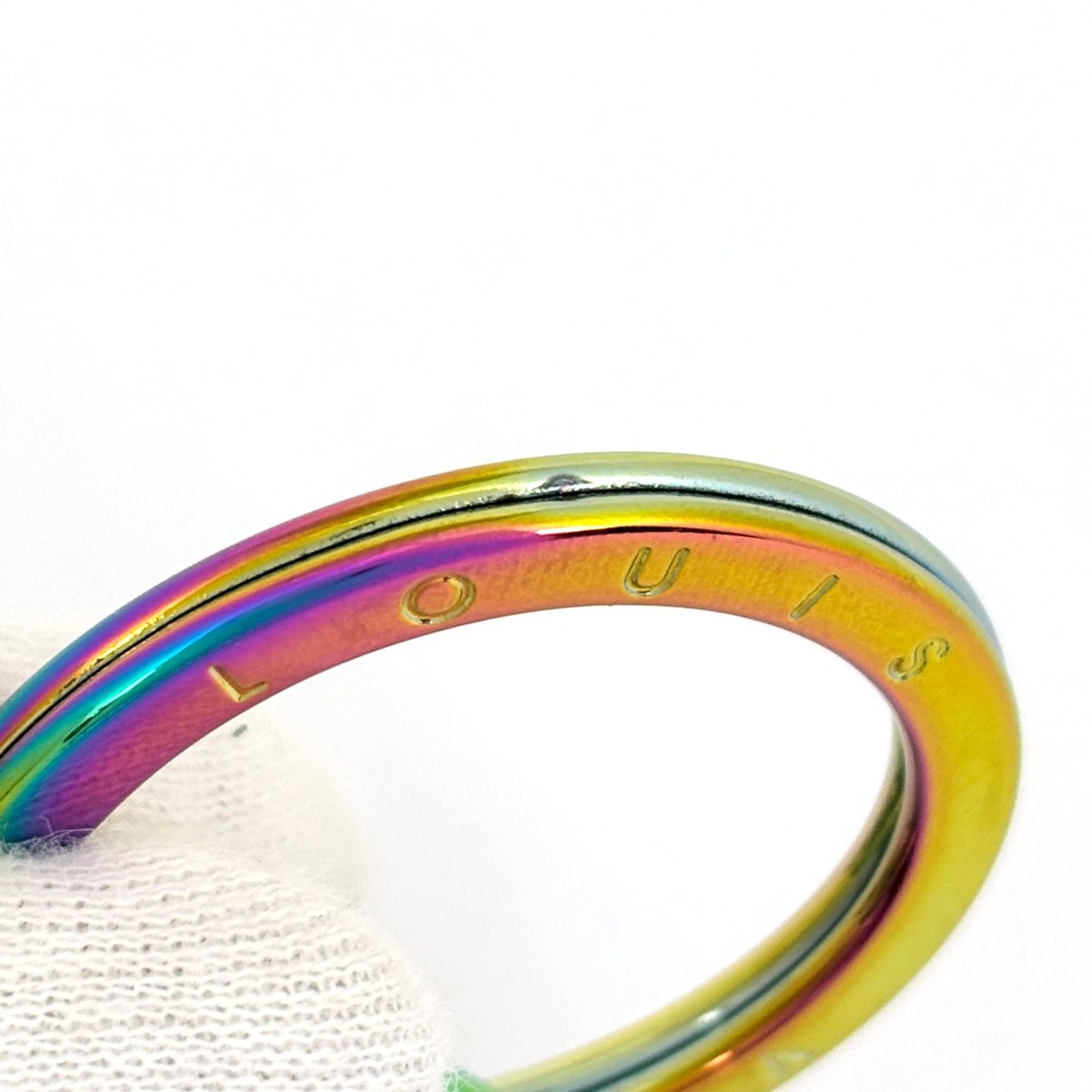 Louis Vuitton Porte Cles Rainbow Bag Charm Pink Multicolor — view 4