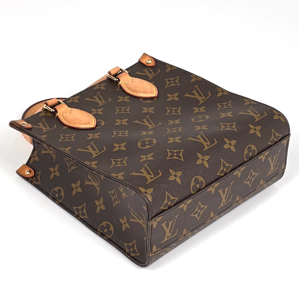 Louis Vuitton Sac Plat BB 2-Way Shoulder Bag Monogram Brown — view 2