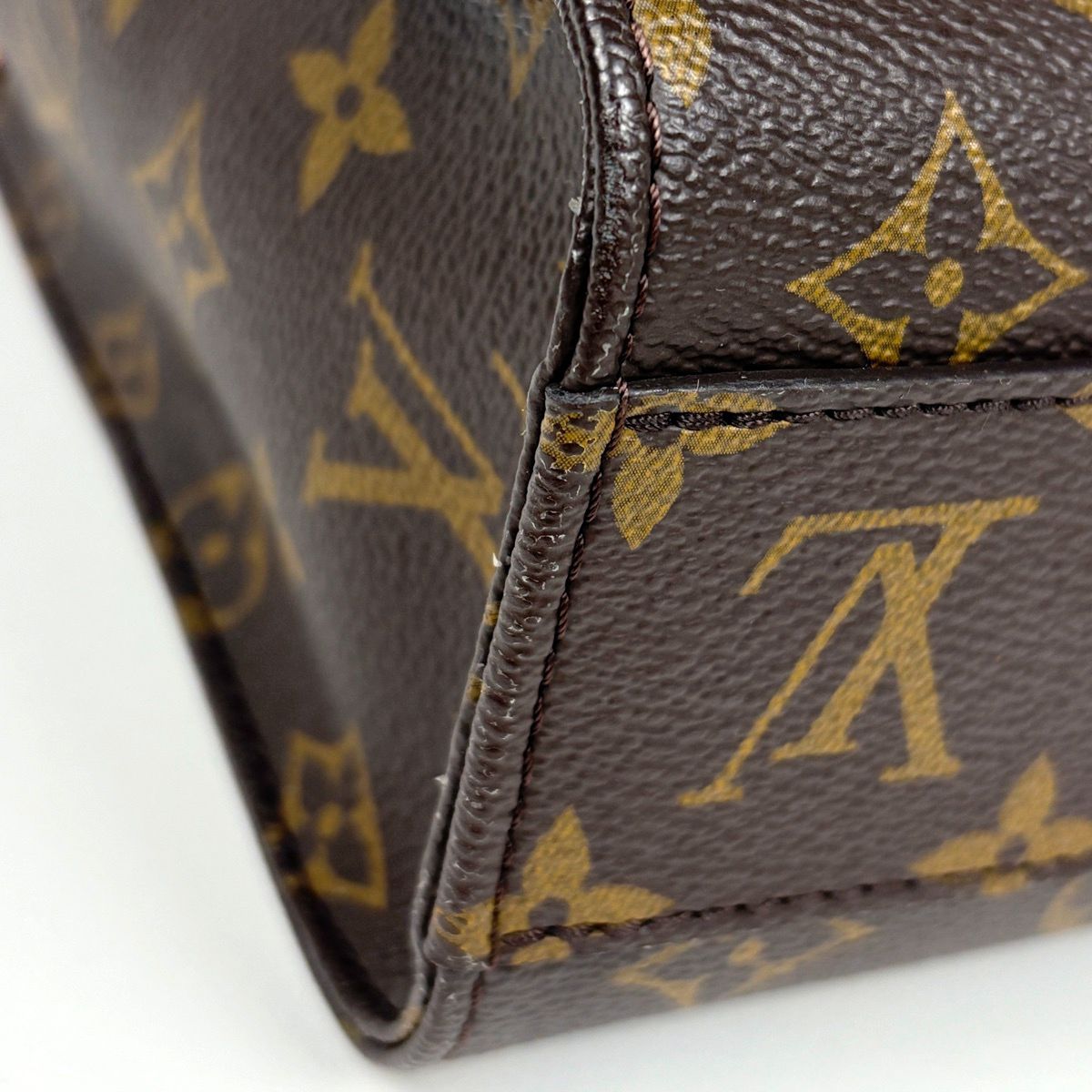 Louis Vuitton Sac Plat BB 2-Way Shoulder Bag Monogram Brown — view 3