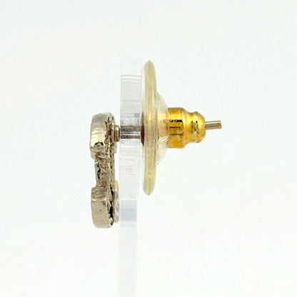 Chanel CC Logo Earrings Gold Plated — view 2