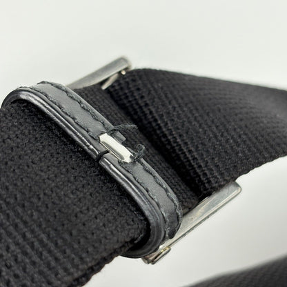Gucci Sherry Line Waist Bag Web Canvas Black — view 6