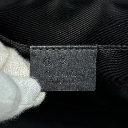Gucci Sherry Line Waist Bag Web Canvas Black — view 7