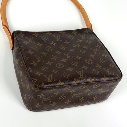 Louis Vuitton Looping MM Shoulder Bag Monogram Brown — view 2