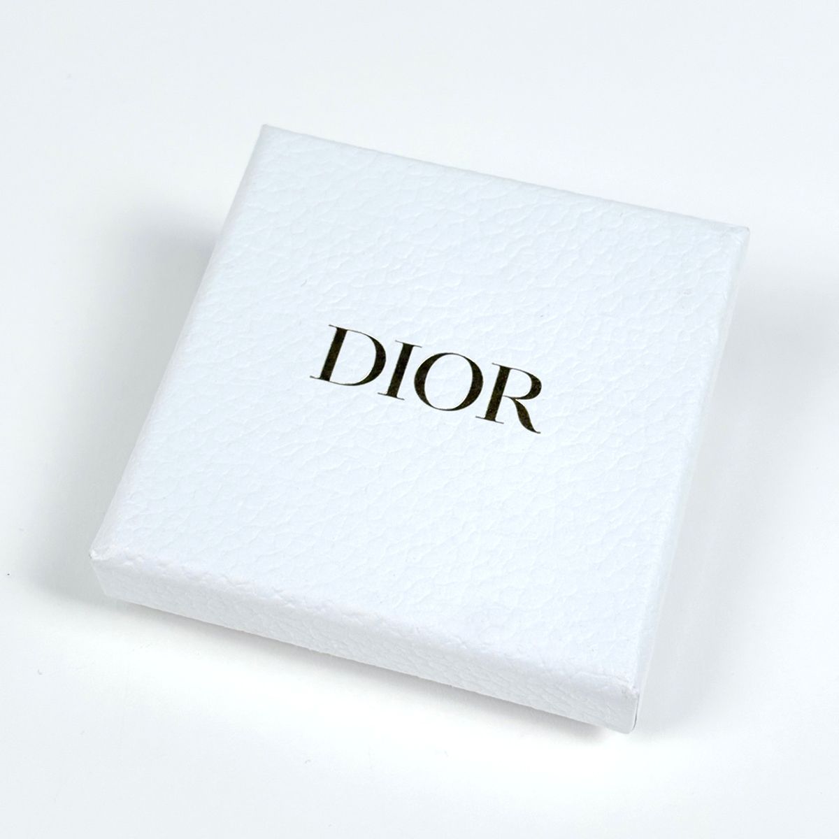 Dior Logo Faux Pearl Earrings Gold White — view 5