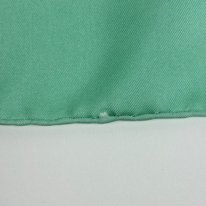 Hermes Carre 90 Auteuil en Mai May of Scarf Silk Green Multicolor — view 3