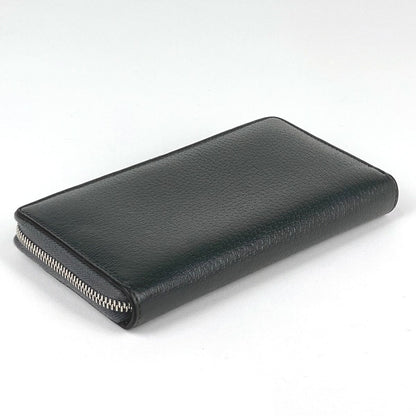 Gucci Cutout Interlocking Zip Around Wallet GG Supreme Pattern Leather Gray — view 2
