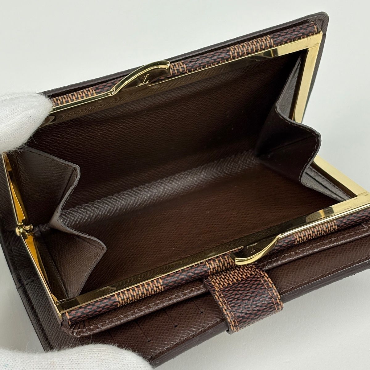 Louis Vuitton Porte Feuille Viennois Damier Brown Wallet — view 5