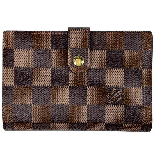 Louis Vuitton Porte Feuille Viennois Damier Brown Wallet