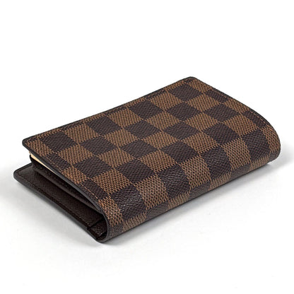 Louis Vuitton Porte Feuille Viennois Damier Brown Wallet — view 2