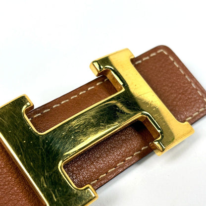 Hermes Constance Reversible Belt Box Calf Black Brown — view 5