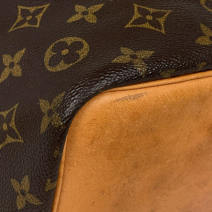 Louis Vuitton Petit Noe Shoulder Drawstring Bag Monogram Brown — view 3