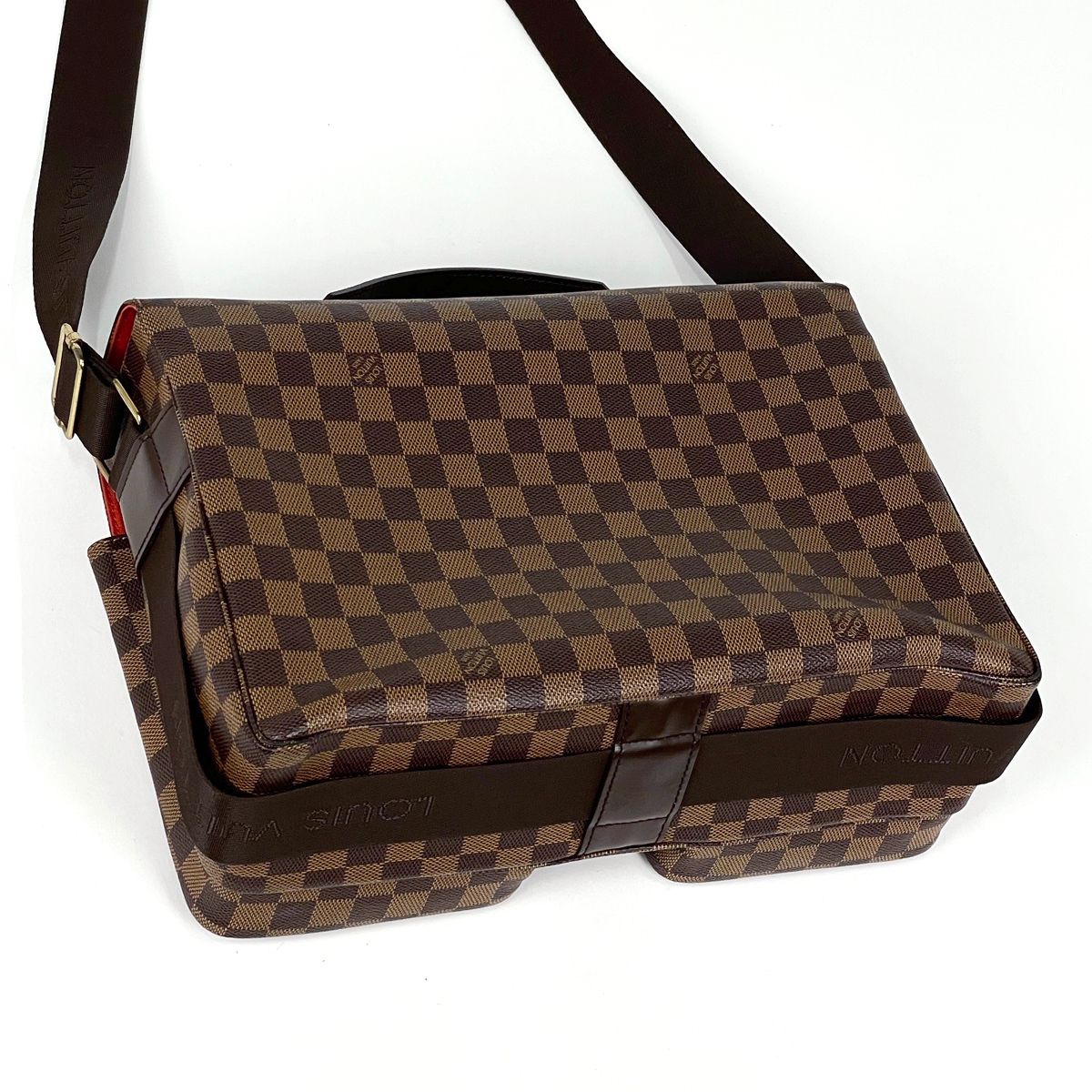 Louis Vuitton Broadway Crossbody Shoulder Bag Damier Brown — view 2