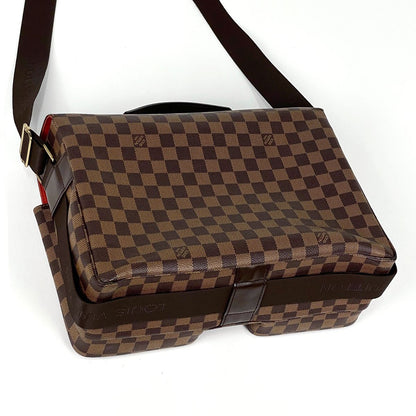 Louis Vuitton Broadway Crossbody Shoulder Bag Damier Brown — view 2