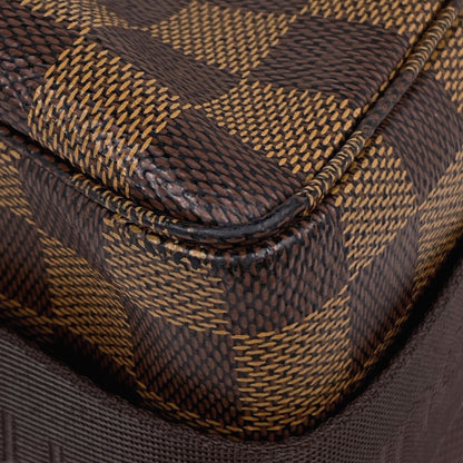 Louis Vuitton Broadway Crossbody Shoulder Bag Damier Brown — view 3