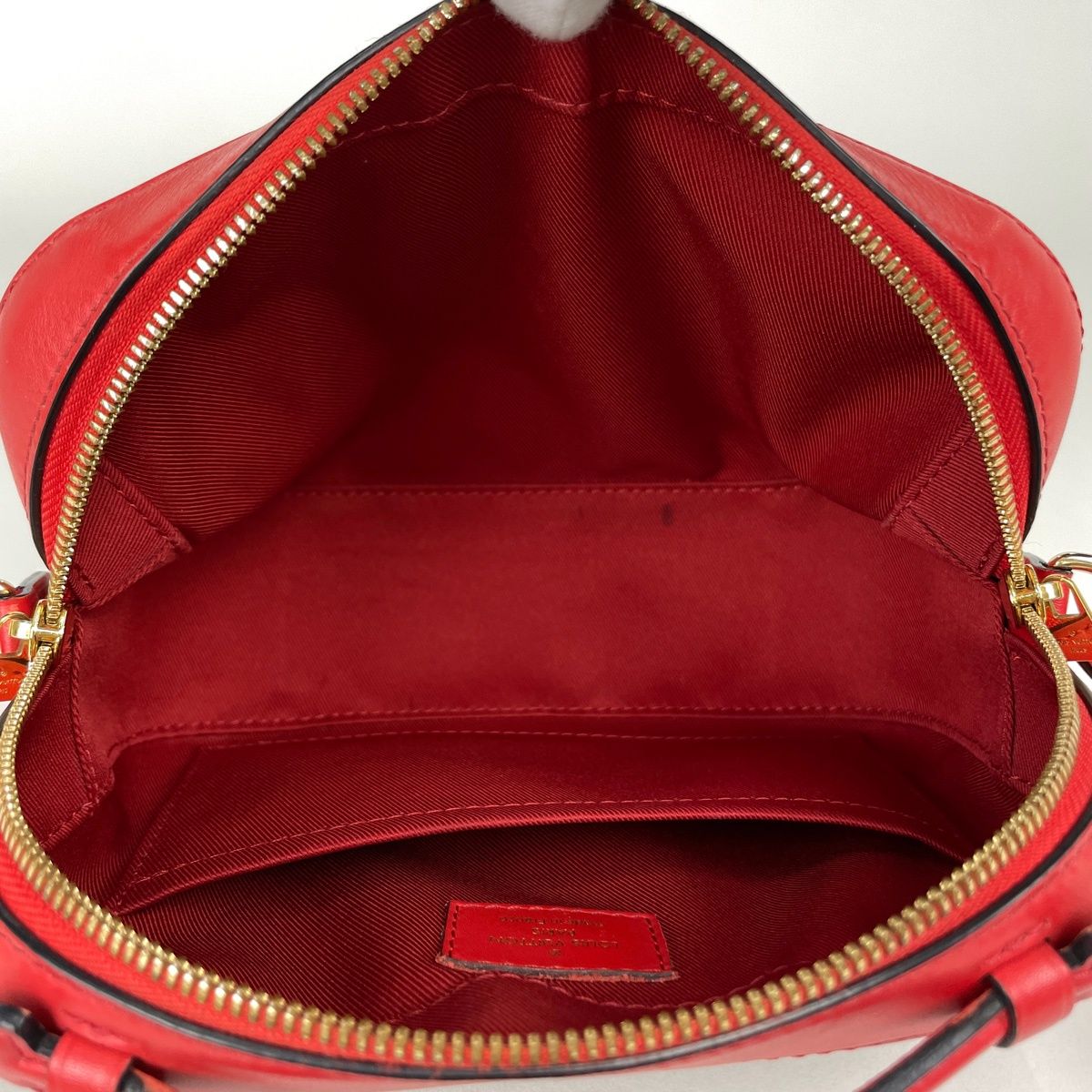 Louis Vuitton Saintonge Crossbody Shoulder Bag Monogram Brown Coquelicot — view 9